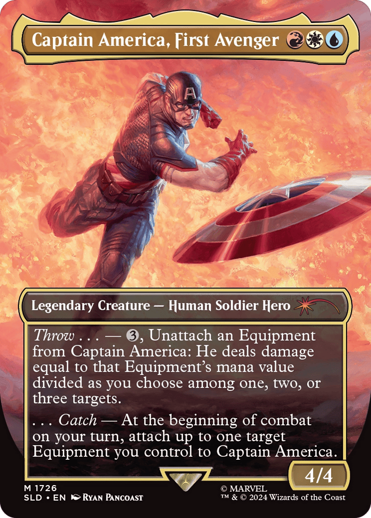 Captain America, First Avenger (English, SLD #1726, non-foil)