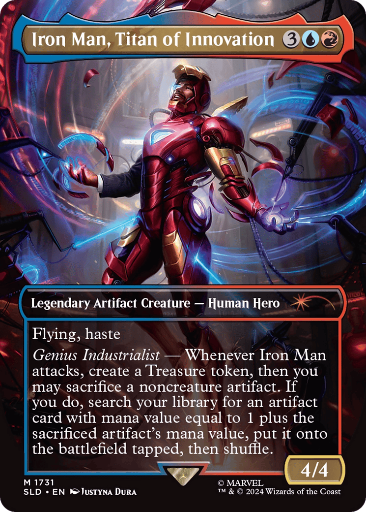 Iron Man, Titan of Innovation (English, SLD #1731, non-foil)