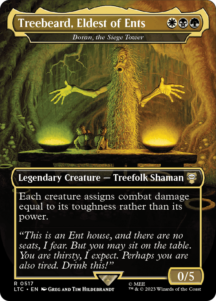 Treebeard, Eldest of Ents (English, LTC #517, non-foil)