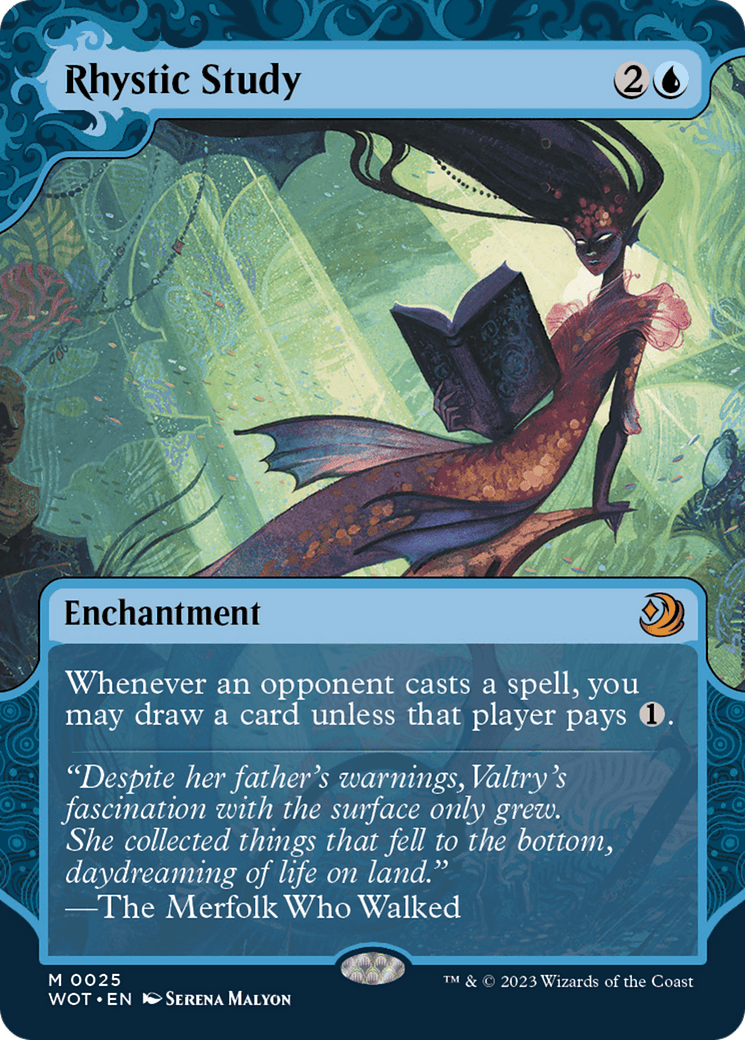 Rhystic Study (English, WOT #25, non-foil)
