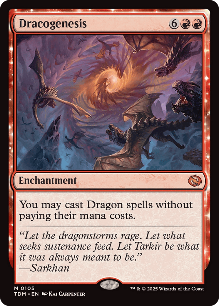 Dracogenesis (English, TDM #105, non-foil)